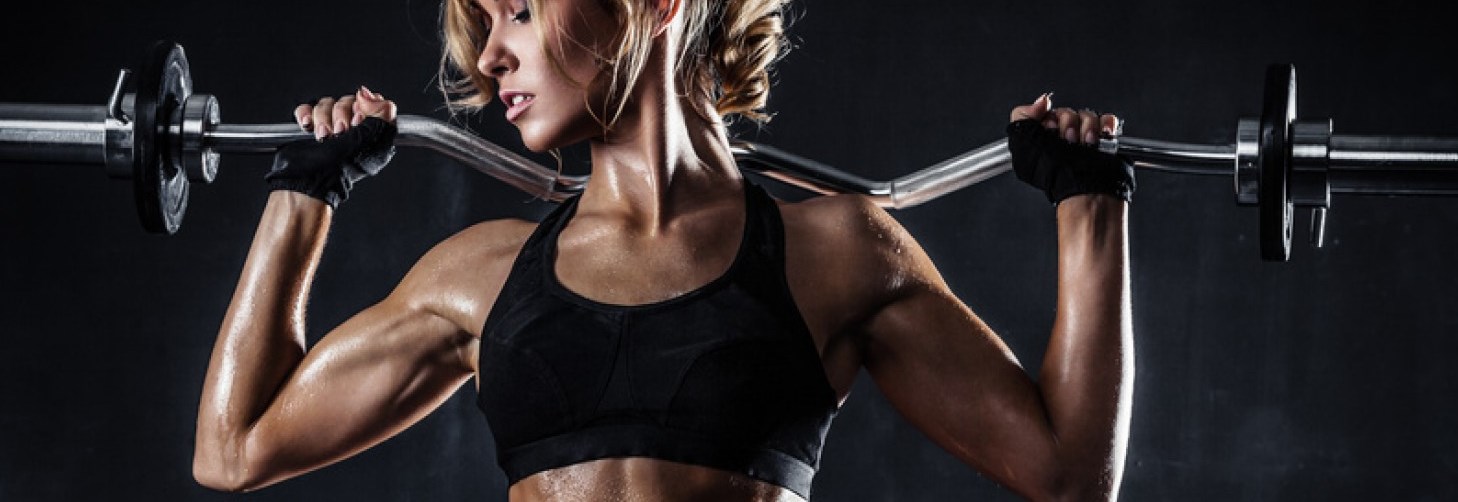 woman working out